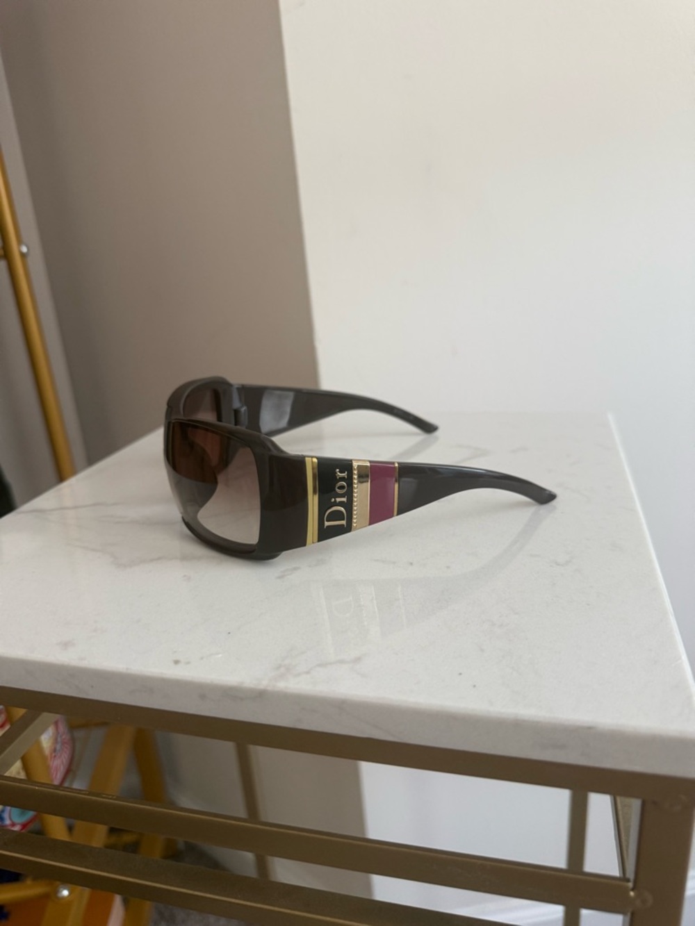 Galliano for Dior Stripes 2 Sunglasses